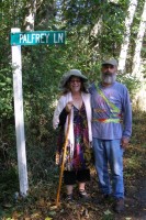 Annie and Randy Waugh on Palfrey Lane